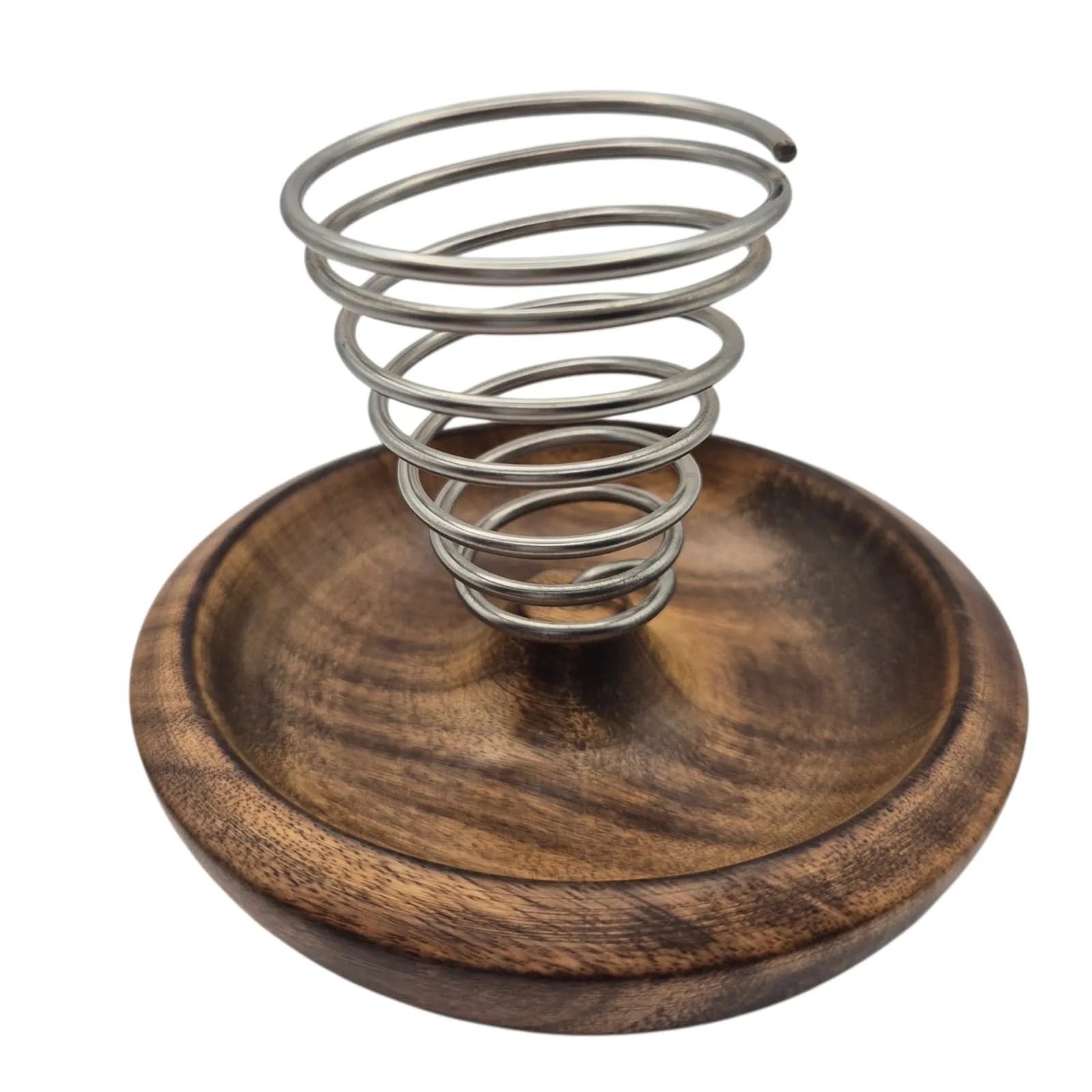 Supporto a spirale in legno per Palo Santo e smudge